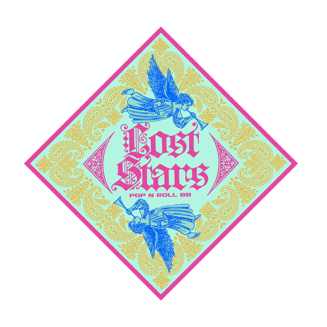 Pop N Roll Bandanna