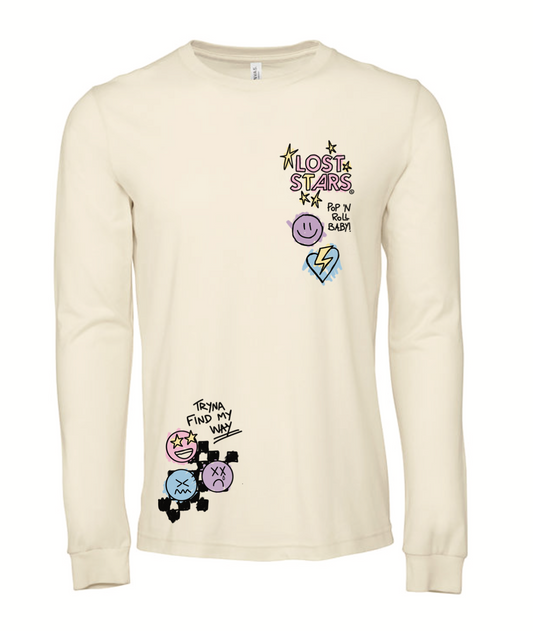 Long Sleeve Doodle Tee